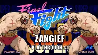 Super Final Fight Gold Plus - Arcade: Zangief Playthrough #1