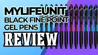 HONEST REVIEW of MyLifeUNIT Gel Pens