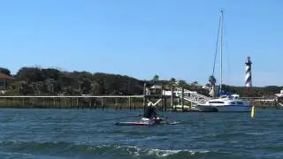 RowBoard - RUM Sliding Rigger on Coreban 14 Phoenix SUP