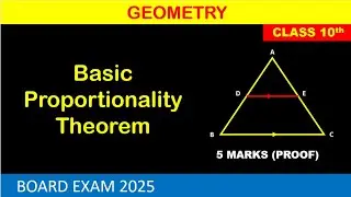 Basic Proportionality Theorem (BPT) & Its Converse | Class 10 Maths | 2 Easy Methods | NCERT CBSE