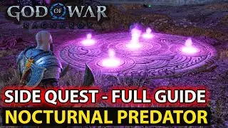 How To Complete Side Quest - Nocturnal Predator - Full Guide  شرح | God of War Ragnarok
