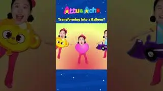 Attu and Acha Turn into Balloons?🎈 #AttuAndAcha #shorts