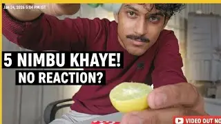 5 Nimbu Bina Reaction Challenge! 🍋😱 | 17 Minutes No Cuts - 100% REAL!