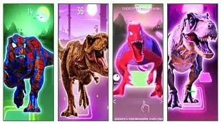 🔥 Godzilla vs King Kong vs Dino vs Coffin Dance &ndash; Tiles Hop Challenge