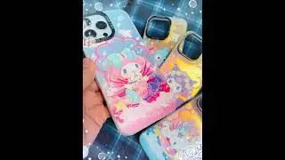 Mermaid Sanrio Series Phone Case #personalizedgifts #hellokitty #kuromi #cinnamoroll #customized