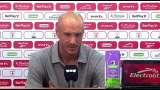 David González Dt de América hablando sobre debut del equipo