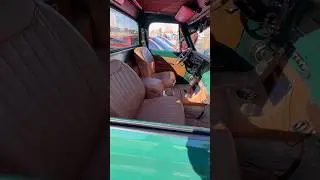 Custom C10 leather interior, stick truck, LS Swap. Perfect truck at Conway Cars and Coffee @burge5