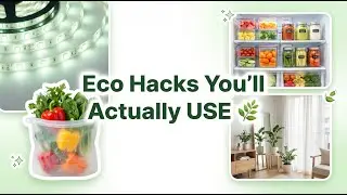 7 Eco Hacks You&rsquo;ll Actually Use Daily 🌿 (Even If You&rsquo;re Lazy!) #ecofriendly #ecoswap #savemoney