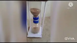 how to make sand clock at home in tamil/how to make hour glass at home in tamil ⌛⏳harikrishna ideas