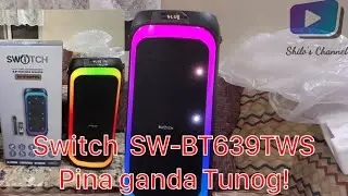 Switch SW-BT639TWS Party Box Speaker Full Unboxing and Testing