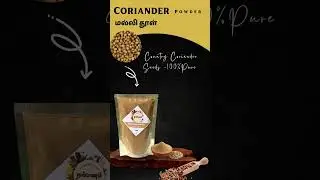 CORIANDER POWDER - Nalmanam Food Products100%pure&organic,traditional way of making-Order 7217211965