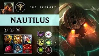 Nautilus Support vs Xerath - KR Master Patch 25.24
