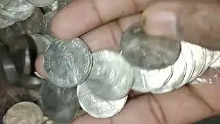 2 rupees copper nickel unc सॉर्टिंग 