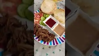 hunter beef burger | shredded  beef burger | hanifia hunter beef burger