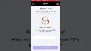 Time Farm Answer Today | Time Farm Oracle of Time 20 August | Time Farm Answer