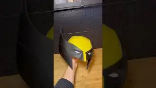 World's First #Insomniac #Wolverine #Helmet #Cowl #3Dprinted #3dprinting #cosplay #do3d  #deadpool