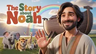 История о Ное | Великое спасение животных 🦁🌈 | Библейская история для детей