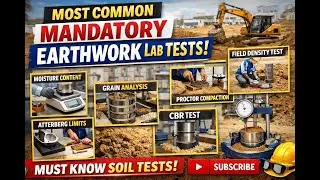 Soil Lab Tests You MUST Know for Earthworks | Construction Essentials