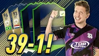 39-1 WITH FOUR NEW INCREDIBLE PLAYERS!  FUT CHAMPIONS TOP 100 GAMEPLAY