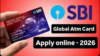 New Atm card Apply state Bank of India 2026 l Yono 2.0 new atm card apply l global debit card sbi !!