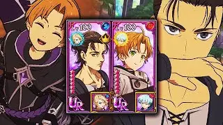 BEST COLLAB DUO!? RUDEUS AND EREN STRONG SINGLE TARGET COMBO! | Seven Deadly Sins: Grand Cross