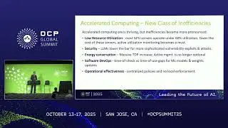 Platform Efficiency Challenges and the OCP Opportunity Context Aware AI ML Agents on DC SCM f