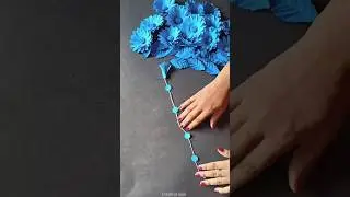 Easy door hanging craft idea/ Puja decoration ❤️  #doorhanging #decoration #doordecor #viral #shorts