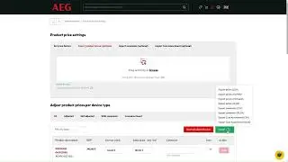 Digital Sales Assistant (DSA) - Product Price Settings in Swedish