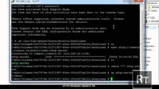 Activer SFTP VMware ESXi 4 1