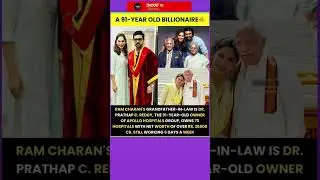 RAM CHARAN'S GRANDFATHER-IN-LAW IS DR.! #trending #viral #news #shorts #love #foryou #bollywood #ssc