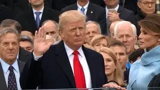 Donald Trump Sworn In As 45th President