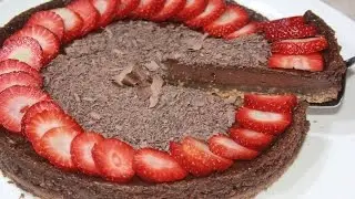 تشيزكيك الفرن ب الشوكولاطة chocolate cheese cake