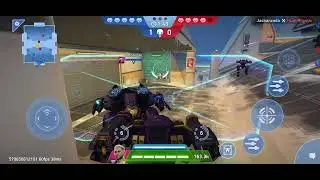 Mech Arena Gameplay: Z.C. Cargo Dock battle