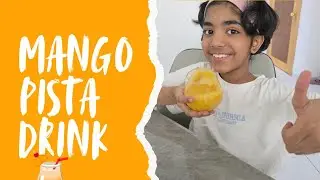 🍹🥭Viral Mango Pistachio Drink |Easy and Healthy 🫒