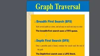 DS Laboratory VTU Program 11 A. Breadth First Search (BFS)     11 B. Depth First  Search (DFS)