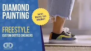 How to Make Sparkling Sneakers Using DIAMOND DOTZ® Freestyle!