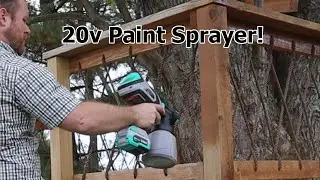 Finally an affordable 20v Paint Sprayer - Litheli Tools