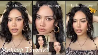 Latina Full Glam Makeup Tut🐆