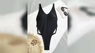 Review: Sexy V-neck Monokini One-Piece Swimsuit For Summer 2025
