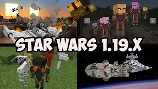 STAR WARS MOD 1.19.4 minecraft - как скачать и установить Parzi Star Wars Space mod 1.19.4 FORGE