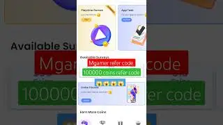 Mgamer app referral code kya hai | mgamer app Refer code | mgamer referral code