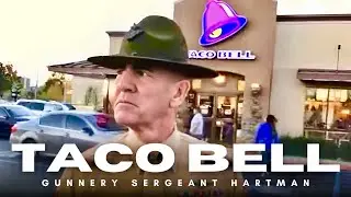 Комендор-сержант Хартман посещает Taco Bell (Цельнометаллическая оболочка) 🎖️🌮💥