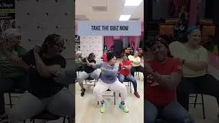 The best solution for those who has knee issues. Try chair dance workout plan! Link in bio