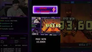 HAND OF ANUBIS MAX WIN 10.000X #shorts  #slots #gambling