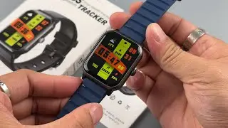 Azhuo F33 Smart Watch with H Band APP Unboxing Video