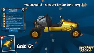 Completed Mission and Unlocked Dune Jumper: Gold Kit | Beach Buggy Racing 2