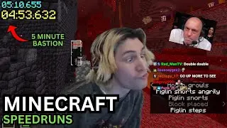 xQc needs to SLOW DOWN in Minecraft