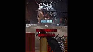 Bloodbath Godzilla (Ugee) vs Shimo #vsedit #vsbattle #wis #wisedit #godzillaxkong #bloodbathgodzilla