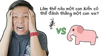 SLENDERMAN GIẢI MÃ CÂU ĐỐ LÀM SAO ĐỂ CON KIẾN ĐÁNH THẮNG CON VOI(STUMP ME)
