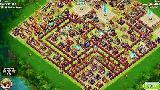 Jungle Heat - Attack on TheFURY-187 with all level 40 heroes (Clan War version)